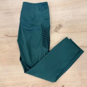 Hunter Green High-Waisted Leggings